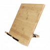 Stojan na noty alebo knihy, bambus, 39 x 28 x 4,2 cm