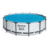 Solárny kryt bazéna, okrúhly 4,17 m - BESTWAY 58252
