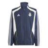 adidas Real Madrid UBP Tracksuit Top Adults Night Navy S