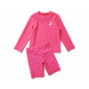 Tchibo - Detská súprava s ochranným UV faktorom 80 - veľ. 86/92 - farba: ružová/s potlačou