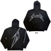 Mikina Metallica - M Bolt, Unisex,Čierna,M