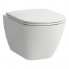 Laufen Lua Závesné WC 36 cm Advanced, Rimless, biele H8200804000001