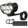 LED bicyklové svietidlo Magicshine Monteer 8000S, 8000lm + externý USB nabíjací Li-ion batériový pack 10000mAh 7,2V