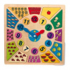 Small Foot Vkladacie výukové puzzle nauč sa hodiny