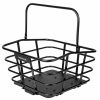 koš TOPEAK drátěný na nosič URBAN BASKET DX 18L aluminium černý