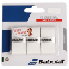 Babolat VS Original overgrip omotávka hr. 0,4 mm biela balenie 3 ks