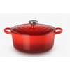 Le Creuset Signature - Pekáč kruhový s pokrievkou, objem 5,3 l, cerise 21177260602430