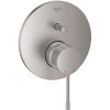 GROHE Essence páková vaňová batéria pod omietku, pre 2 výstupy, Supersteel, 24058DC1