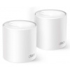 TP-LINK TP-Link Deco X10 Dvojpásmový (2,4 ghz/5 ghz) Wi-Fi 6 (802.11ax) Biela 2 Vnútorný (Deco X10(2-pack))
