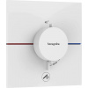 Hansgrohe ShowerSelect Comfort - Termostatická batéria pod omietku, matná biela 15575700