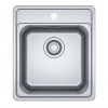 Franke Bell Drez BCX 610-42, 48x42 cm, nerezová 101.0698.241