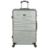 Cestovný plastový kufor strieborný - Ormi Mabon L strieborná