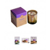 ARÔME Organická vykurovacia sviečka 200g v skle so zlatou fóliou, Sage & Lavender 1ks