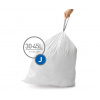 Sáčky do odpadkového koša 30-45 L, Simplehuman typ J, zaťahovacie, 20 ks v balení (CW0169)