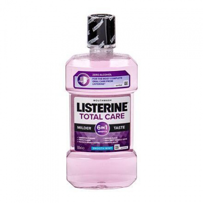Listerine Total Care Mild Taste Smooth Mint ústní voda 500 ml