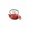 Tradičná liatinová kanvica Perfect Home 0,6 l červená (červený)