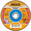 Ingco MCD121155 Kotúč na rezanie kovov, 115 x 1,2 x 22,2 mm, sada 10 ks