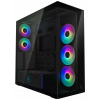 Puzdro Arctic Xtender Mirror TG Window Midi Tower čierne