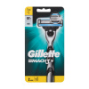 GILLETTE MACH 3 - HOLIACI STROJČEK + NÁHRADA 1KS