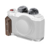 SmallRig L-Shape Mount Plate s Wooden Handle pre FUJIFILM X-M5 (Silver) 5261