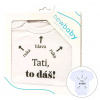 New Baby Body s potlačou Tati to dáš!