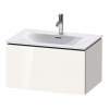Duravit L-Cube Umývadlová skrinka 40x72x48 cm, 1 zásuvka, lesklá biela LC613602222