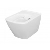 Cersanit City Square CleanOn, závesná wc misa bez sedátka, biela, K35-041