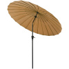 DEMA Slnečník 250 cm Tokio, khaki 41278D