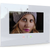 m-e modern-electronics VDV-907 W Wi-Fi, bezdrôtový domové videotelefón vnútorná jednotka, biela, 41269; 41269