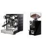 Rocket Espresso Appartamento TCA, black/black + Eureka Mignon Specialita Compatto, CR black