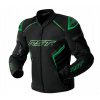 Textilní bunda na motorku RST S1 D3O černá/šedá/fluo zelená vel. 40