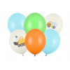 PartyDeco Balóniky latexové Stavebné vozidlá 30 cm