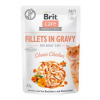 Brit Care Cat Fillets in Gravy Choice Chicken 85g