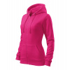 Malfini TRENDY ZIPPER 411 Mikina dámska S, Purpurová