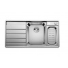 Blanco Axis III - Drez, 100x51 cm, s príslušenstvom, InFino, nerezová 522104