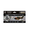 Vallejo 71.146 sada airbrush farieb Air Command South East Asia 8x17 ml ( Vallejo RAF Colors SEAC (Air Command South East Asia) 1942-1945)