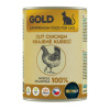 IRONpet Gold Cat Kuracia krájaná svalovina - výberová konzerva 400 g