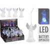 ADH Vianočná dekorácia Anjel 11cm LED