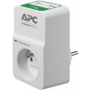 APC přepěťová ochrana Essential SurgeArrest PM1WU2-FR/ 1x zásuvka/ 2x USB