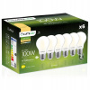 6x LED žiarovka E27 A60 11W = 100W 1521lm 3000K teplá 360° FILAMENT LUMILED