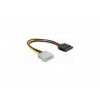 Power Adapter Molex na 1x SATA 15-pin priamy, 12cm