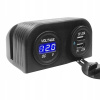 2x nabíjačka USB 5V 4.2A Tester Voltmeter 12V 24V (2x nabíjačka USB 5V 4.2A Tester Voltmeter 12V 24V)