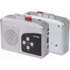 MYPIN Prenosný magnetofón s AM/FM rádiom a konvertorom Kaset sivý
