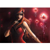 Grafika Misstigri Red Light Flower II /0114/ 1000 dielov