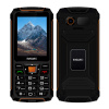 EVOLVEO StrongPhone Z6, vodotesný odolný telefón Dual SIM, čierno-oranžový