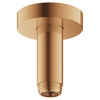 KEUCO Elegance prívod zo stropu pre hornú sprchu, dĺžka 100 mm, bronz kartáčovaný, 51689030100