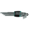 Súprava kľúčov whirlpower 158-1109, 9 dielna, predĺžená, Torx