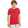 detské tričko QUIKSILVER YOUTH COMP LOGO TEE American Red - RPY0 16 years
