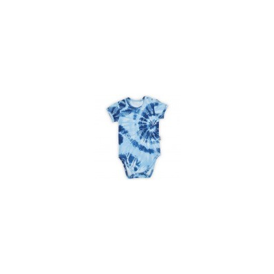 Dojčenské bavlnené body s krátkym rukávom Nicol Tomi modrá Modrá 86 (12-18m)