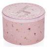Zopa Drevený detský bubon – ružový Pink